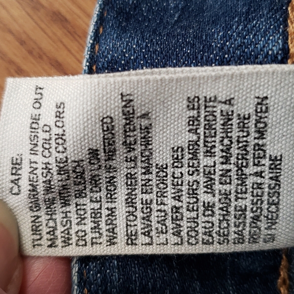 Ralph Lauren Denim & Supply Button Front Stretch Skirt 30" Waist X 16" - Picture 5 of 6